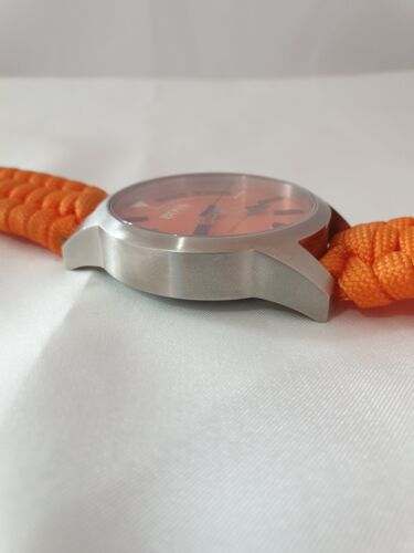 *RARE* 44MM MENS ORANGE DIAL HUGO BOSS ORANGE TOKYO WRIST WATCH HB.268.1.14.2788