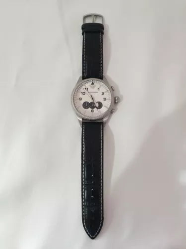 *RARE* MENS 44mm EMPORIO ARMANI AR5836 WRIST WATCH WITH BOX RRP £274.92 VINTAGE