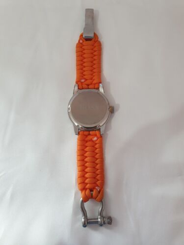 *RARE* 44MM MENS ORANGE DIAL HUGO BOSS ORANGE TOKYO WRIST WATCH HB.268.1.14.2788